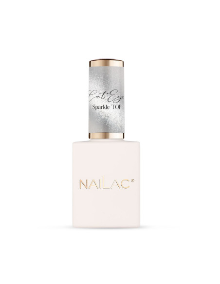 Top hybrydowy Cat Eye Sparkle NaiLac 10ml