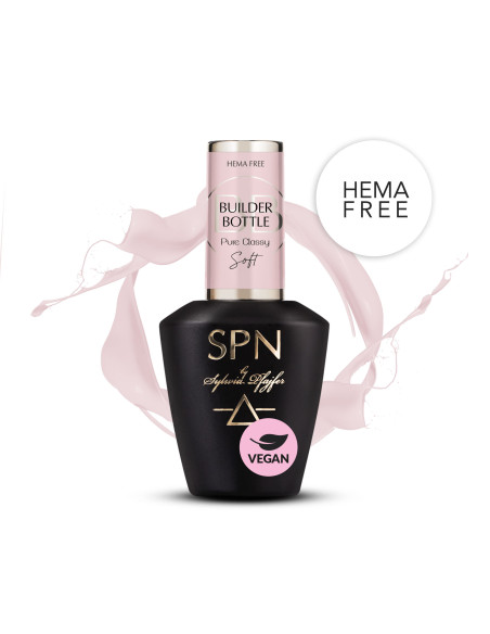 SPN Nails - Żel w butelce Builder Bottle Soft - Pure Classy 10ml