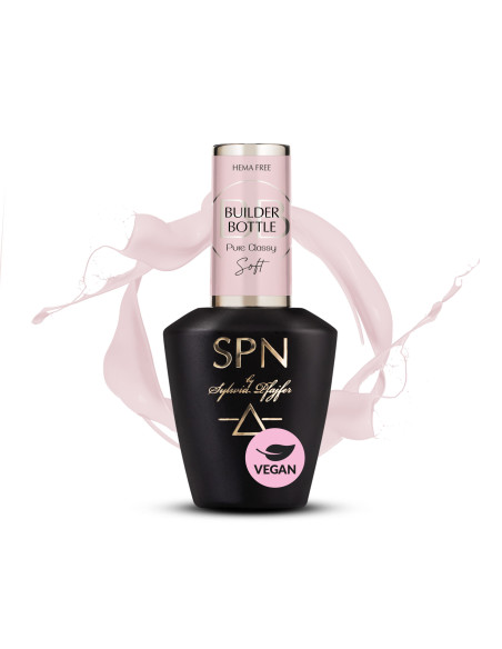 SPN Nails - Żel w butelce Builder Bottle Soft - Pure Classy 10ml