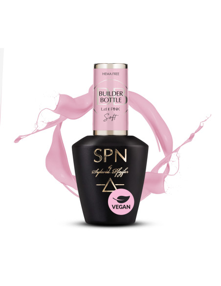 SPN Nails - Żel w butelce Builder Bottle Soft - Let it PINK 10ml