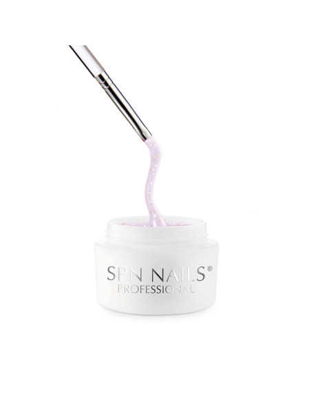 Żel budujący z drobinkami holograficznej folii LaVender Glam Gel 15g