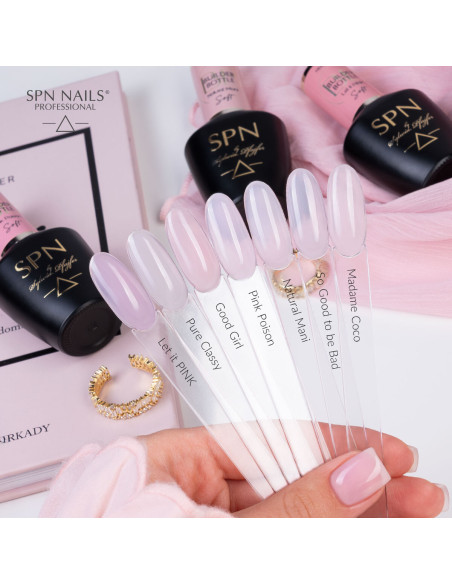 SPN Nails - Builder Bottle Soft - Let it PINK 10ml