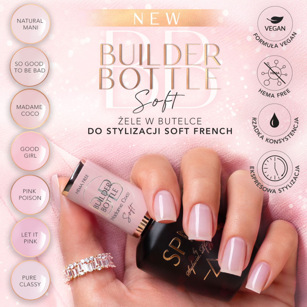 SPN Nails - Builder Bottle Soft -...