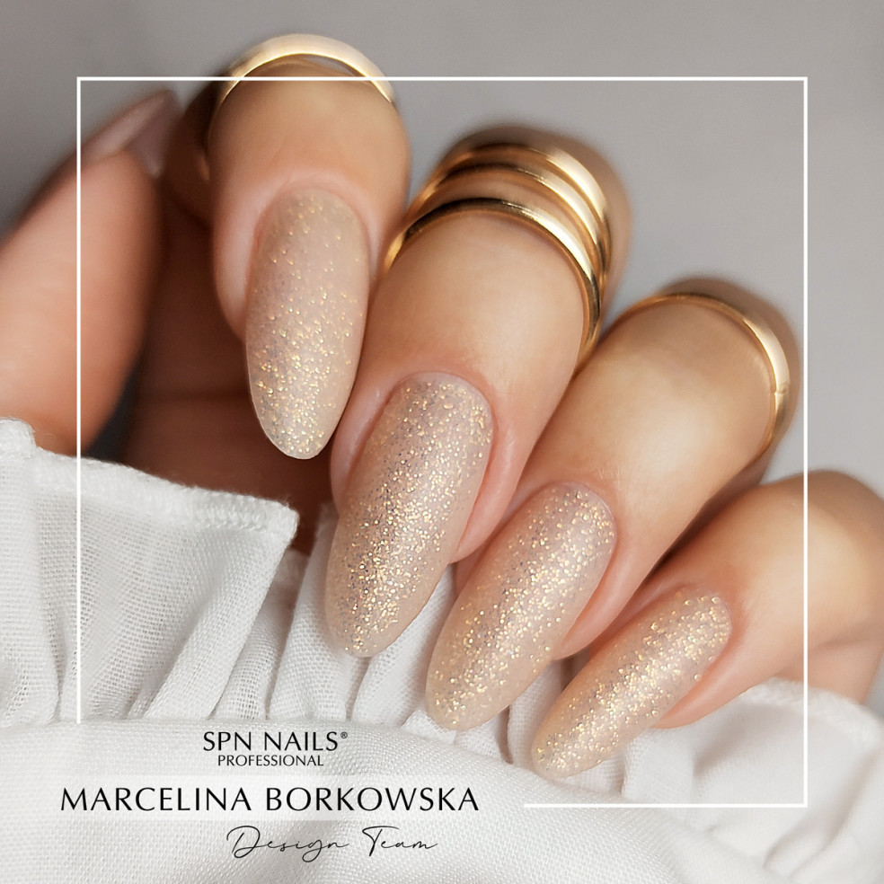 Lakier hybrydowy 681 Golden Pearls UV...