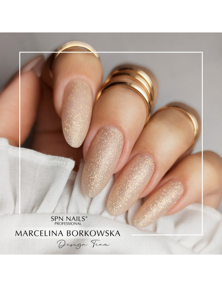 Lakier hybrydowy 681 Golden Pearls UV LaQ 8ml - Termin ważności 09.2026