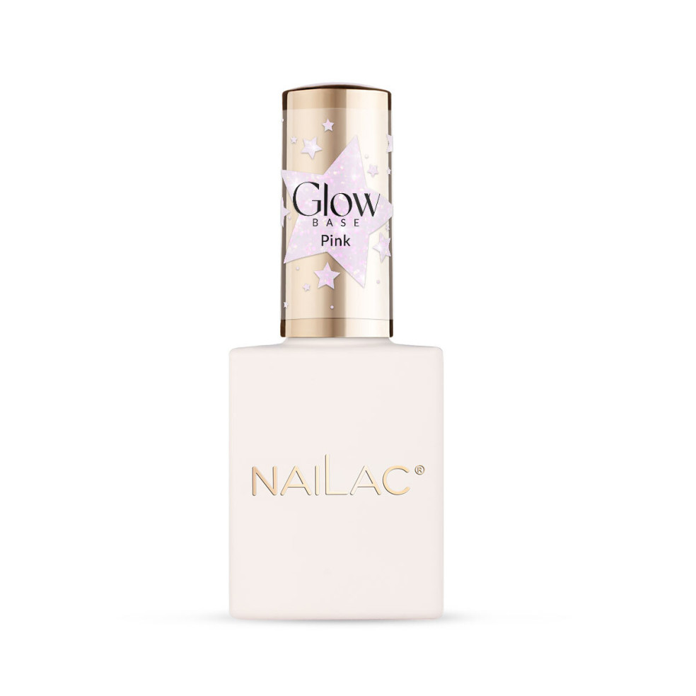 Rubber Base Glow Base Pink NaiLac 10ml