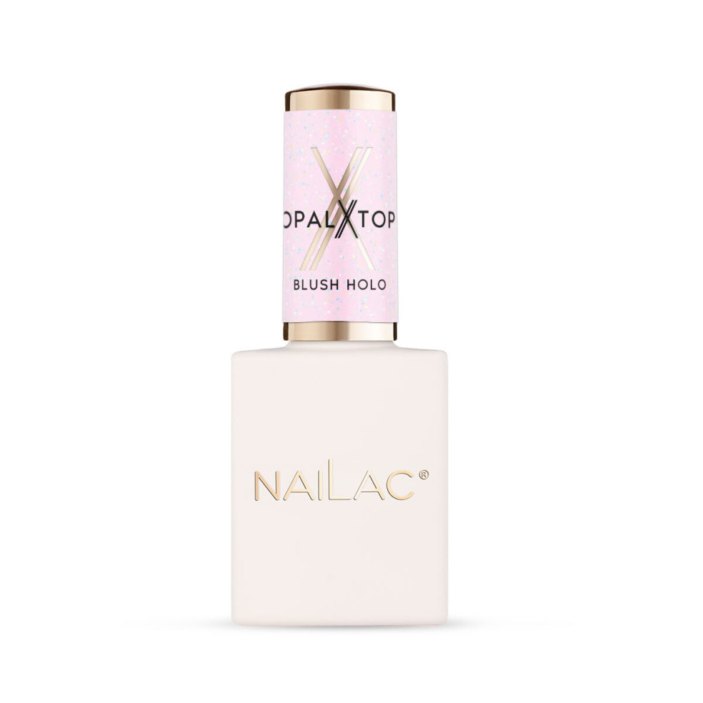 Hybrid top coat OpalX Top Blush Holo...