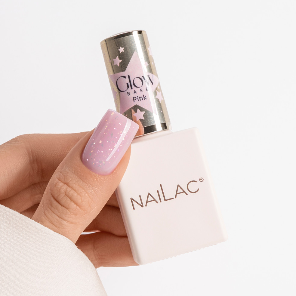 Baza kauczukowa Glow Base Pink NaiLac...