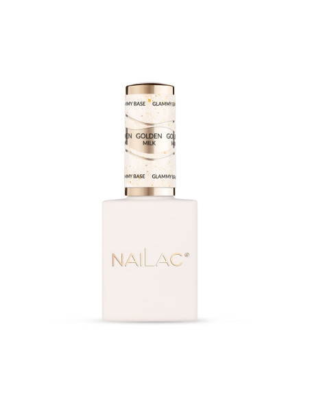 Rubber Base Glammy Base Golden Milk NaiLac 10ml