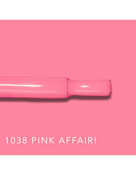 Lakier hybrydowy 1038 Pink Affair! UV LaQ 8ml