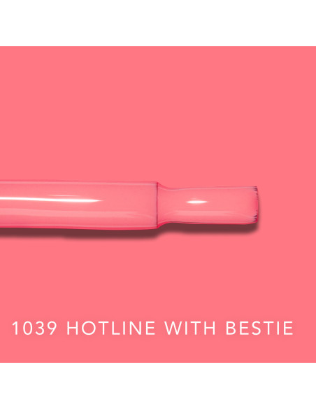 Lakier hybrydowy 1039 Hotline with Bestie UV LaQ 8ml
