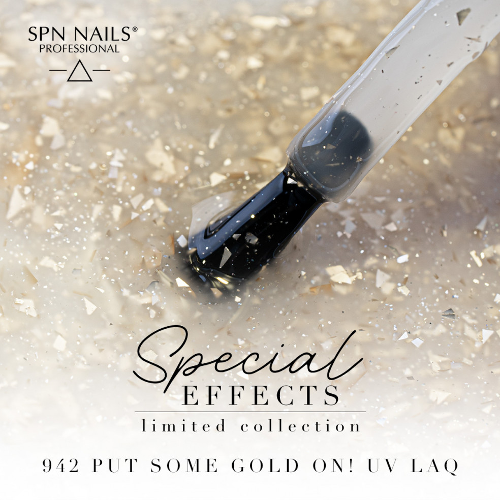 942 Put Some Gold On! UV LaQ 8ml -...