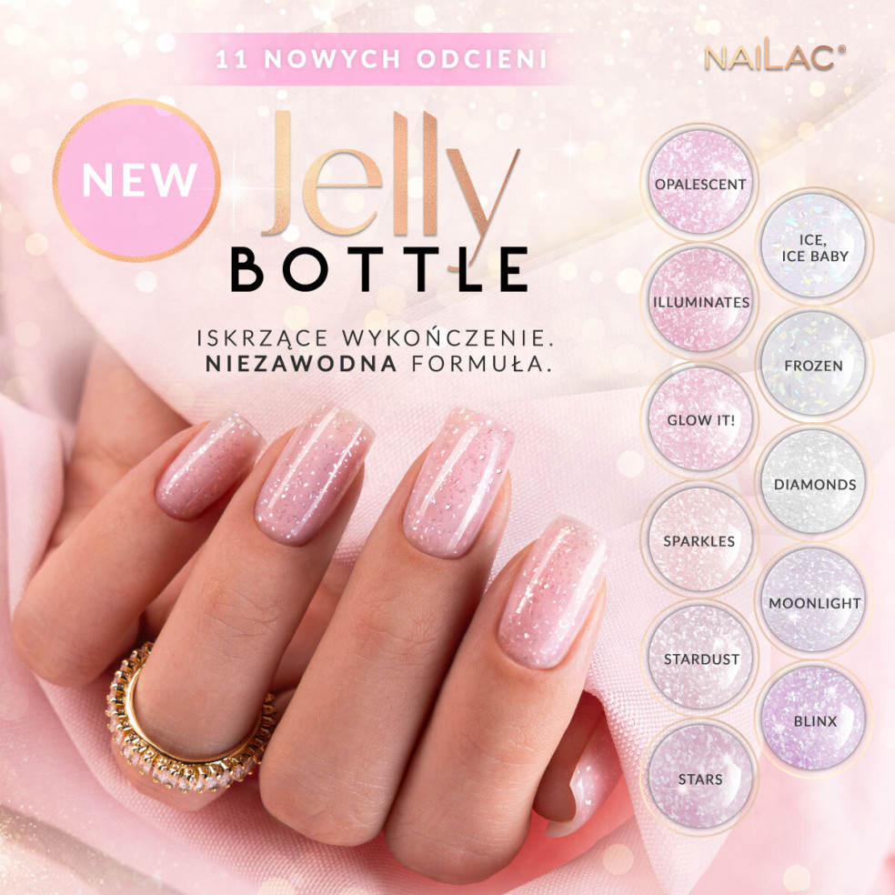 Jelly Bottle Stars NaiLac 10ml