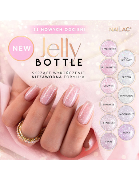 Jelly Bottle Ice, Ice Baby NaiLac 10ml