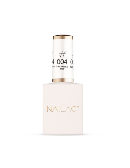 #004 Hybrid top coat  - Satin Matté Top NaiLac 10ml