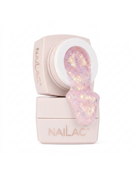 Żel NaiLac z efektem Flash Butterfly Dust - słoiczki z formułą pełną opalizujących drobinek