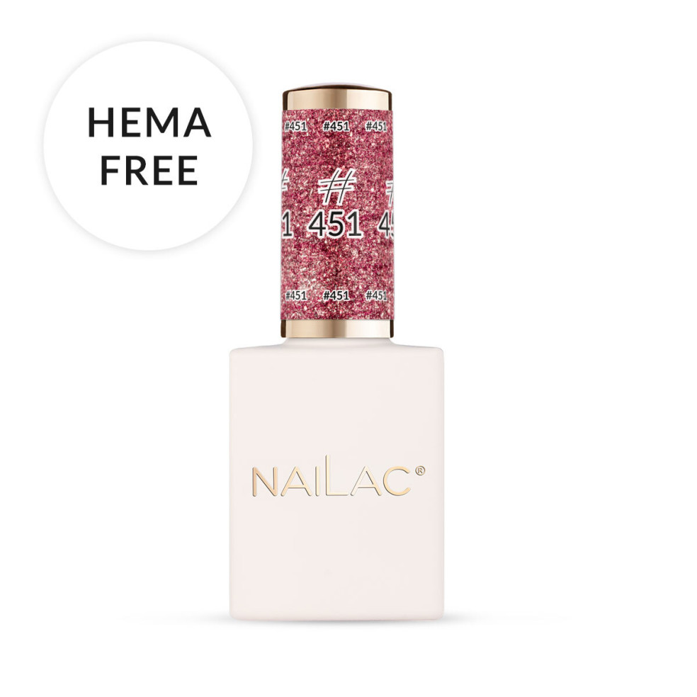 #451 Lakier hybrydowy NaiLac 7ml