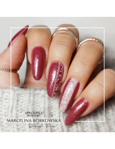 685 Frosted Rose UV LaQ 8ml - Expiration date 12/2026