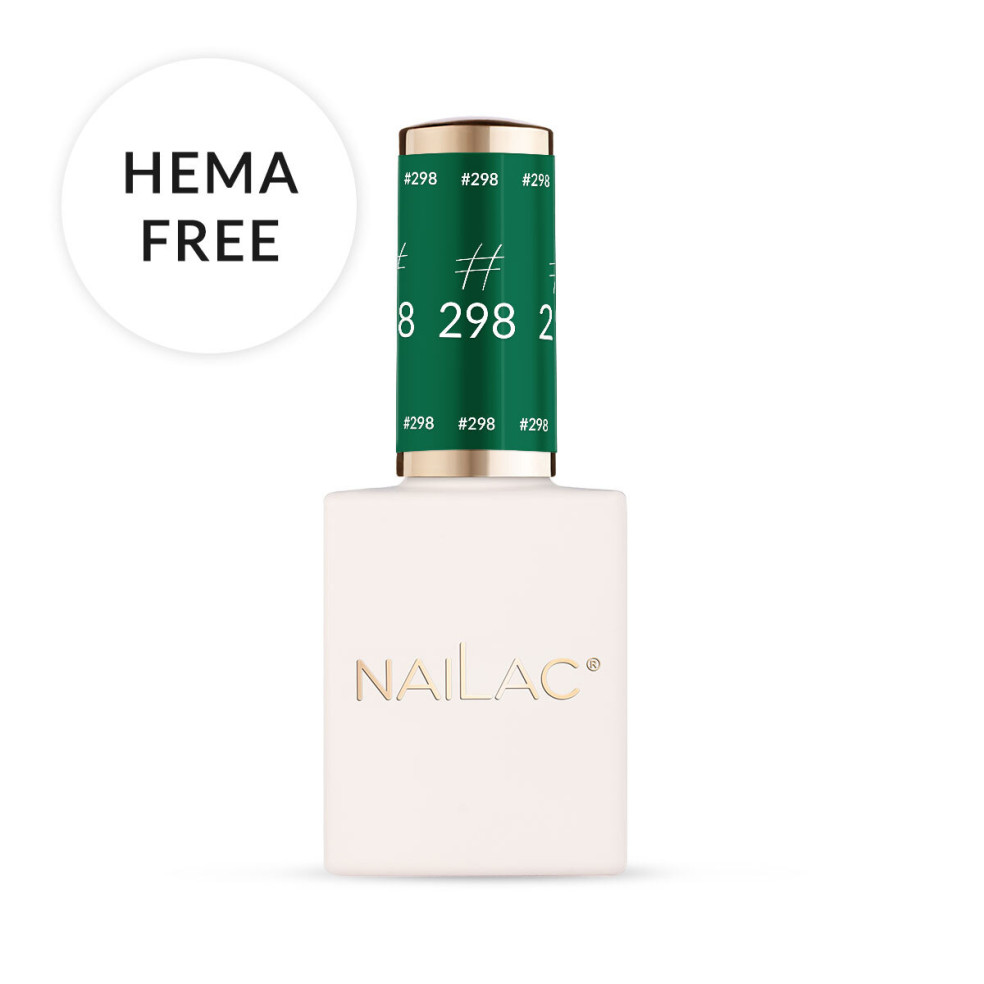 Zielony lakier hybrydowy #298 NaiLac