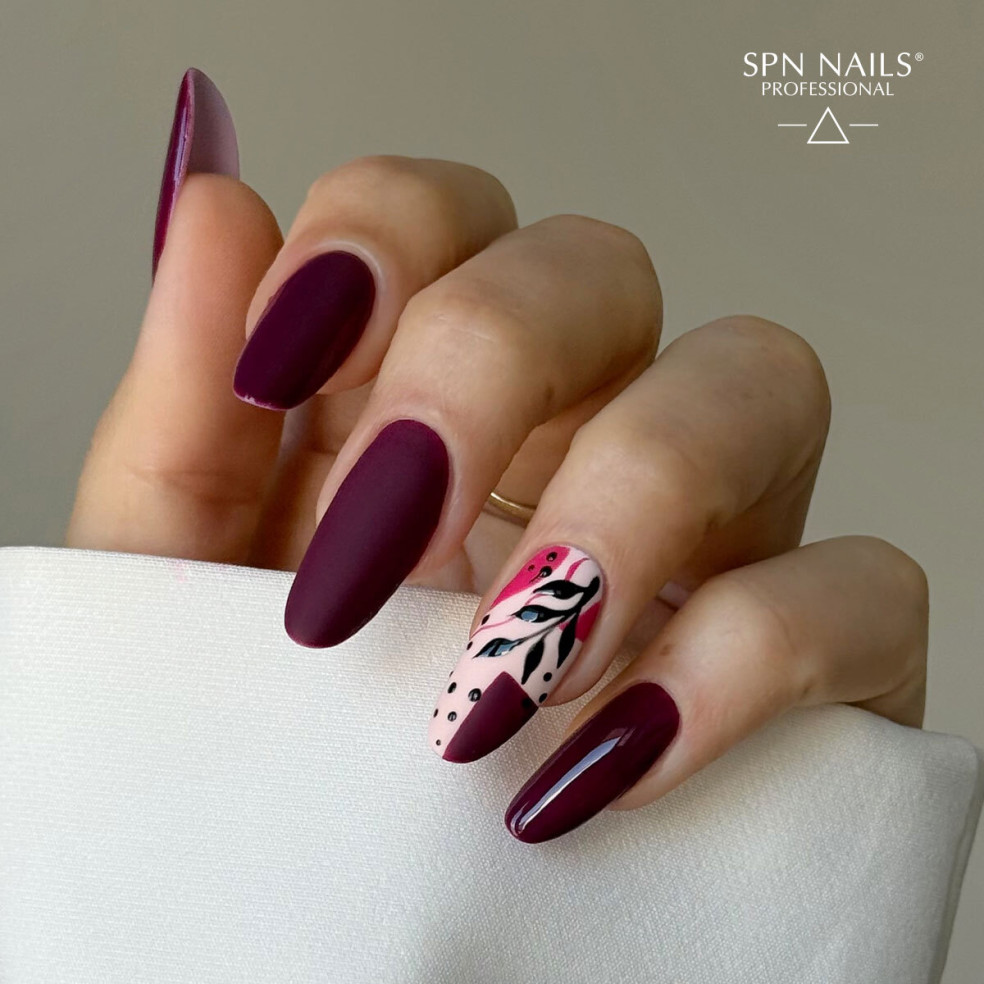 Hybrid Nail Polish 1045 Plum Noir UV...
