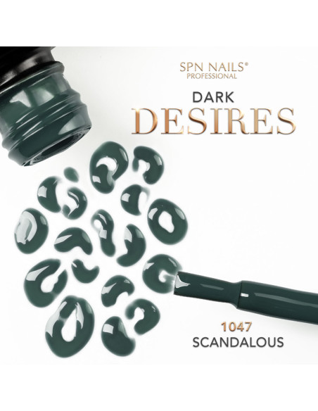 Hybrid Nail Polish 1047 Scandalous UV LaQ 8ml