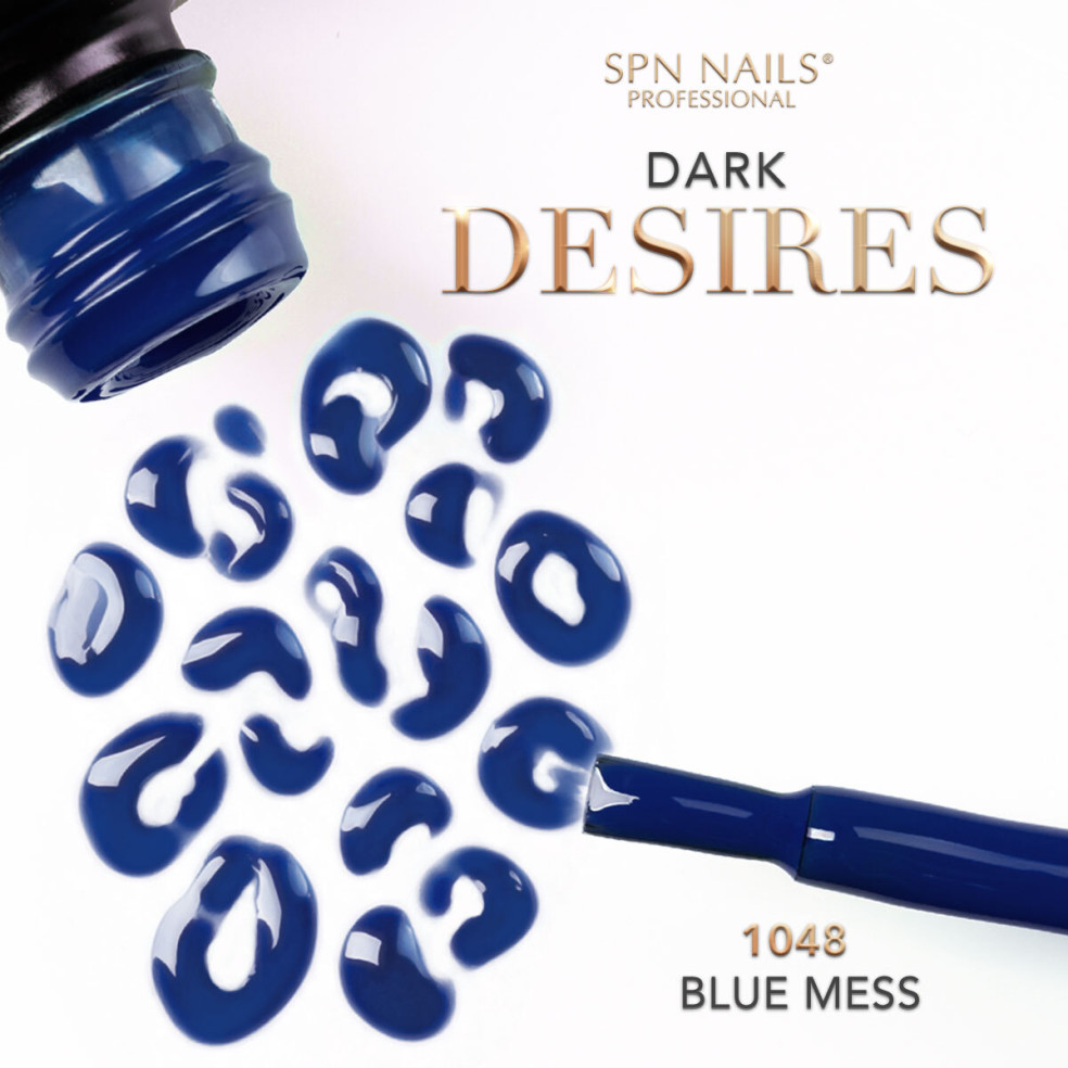 Hybrid Nail Polish 1048 Blue Mess UV...
