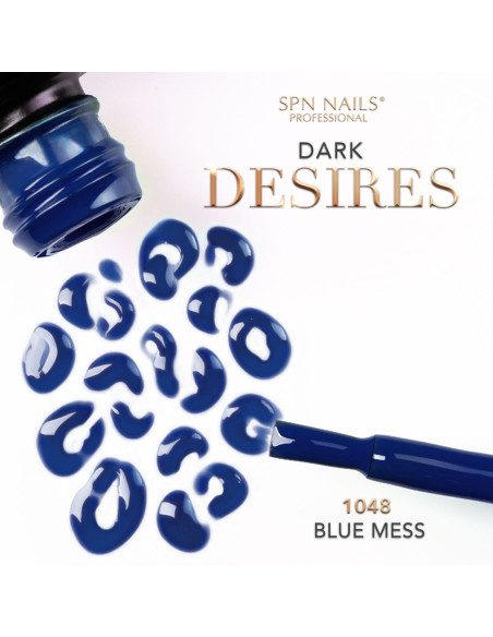 Hybrid Nail Polish 1048 Blue Mess UV LaQ 8ml