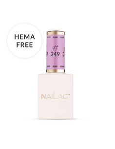 #249 Lakier hybrydowy NaiLac 7ml fioletowy