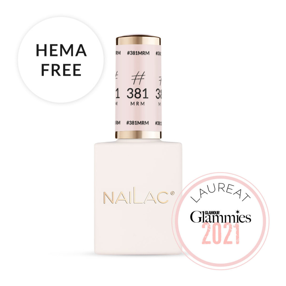 #381 MRM Lakier kauczukowy NaiLac 7ml
