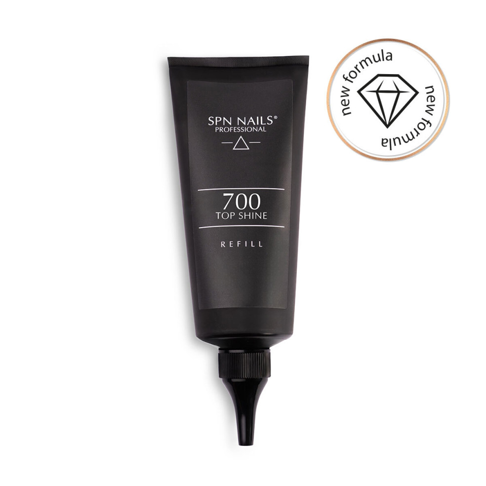 Tubka refill zawierająca uzupełnienie topu no wipe 700 Top Shine