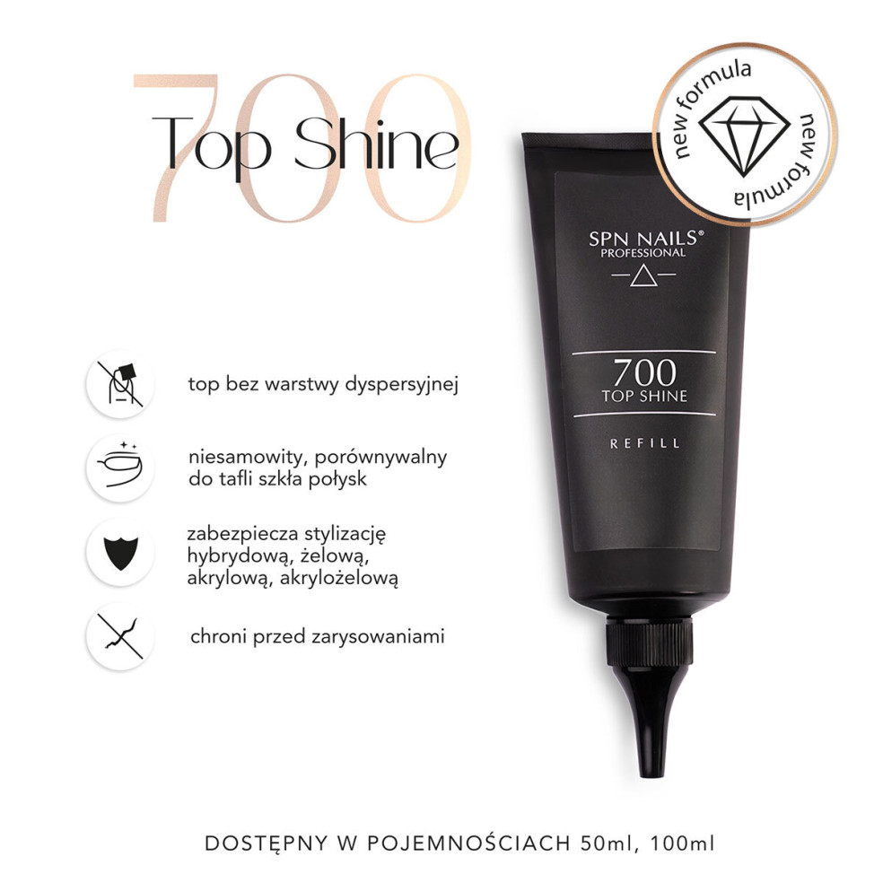 Top hybrydowy 700 Top Shine NEW...