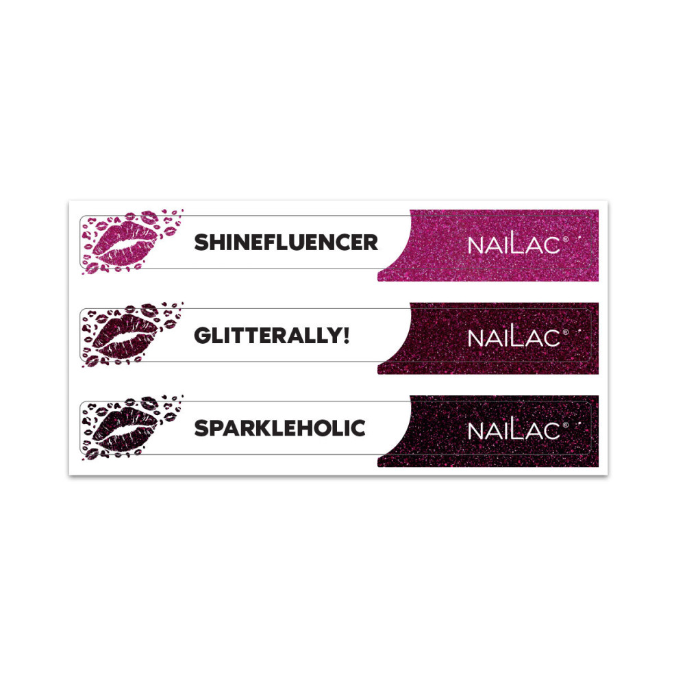 Naklejki na wzorniki do kolekcji Glitter Gang
