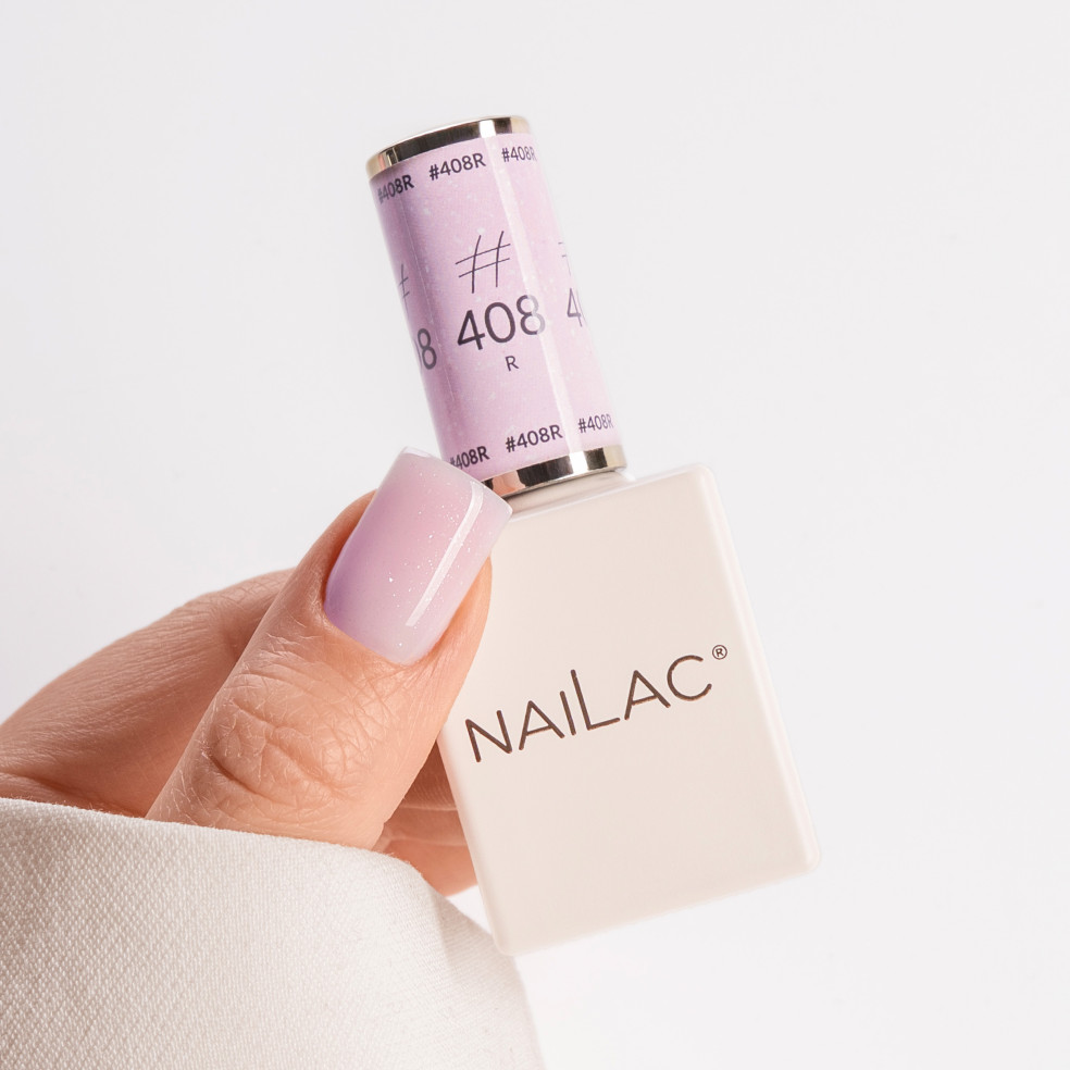 #408R Rubber nail polish NaiLac 7ml