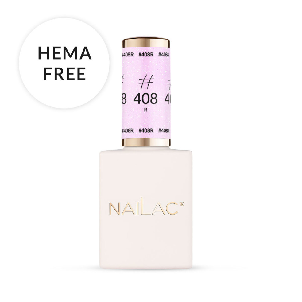 #408R Rubber nail polish NaiLac 7ml
