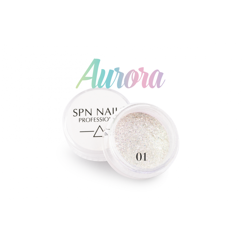 Pyłek Aurora 01 - SPN Nails