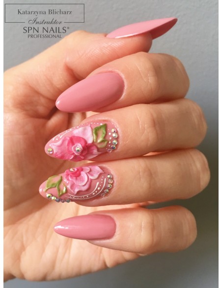 Lakier hybrydowy 739 Frozen Rose UV LaQ 8ml