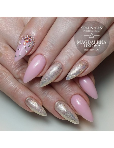 Lakier hybrydowy 675 White Gold UV LaQ 8ml