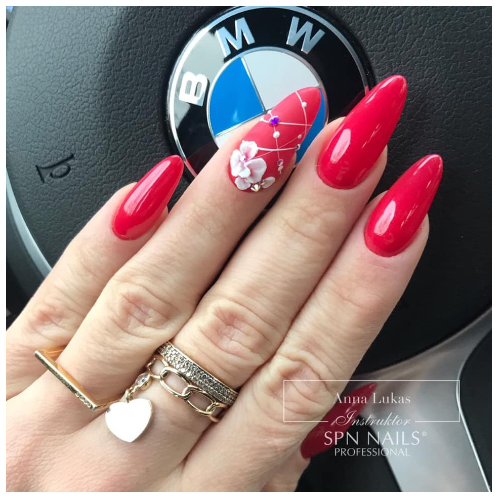 Lakier hybrydowy 837 Code: Red UV LaQ...