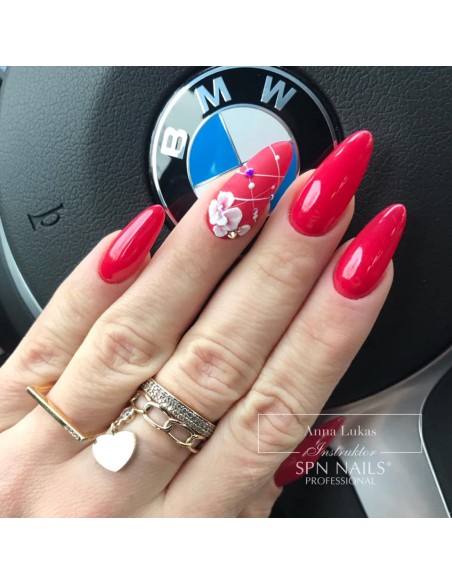 Lakier hybrydowy 837 Code: Red UV LaQ 8ml