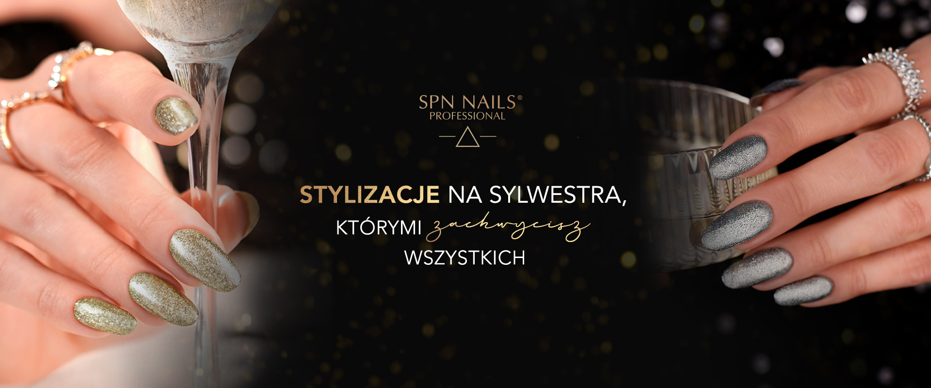 najmodniejsze stylizacje na sylwestrowe paznokcie