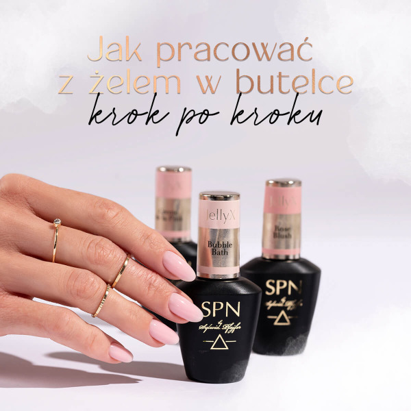 Jak pracować z żelem w butelce krok po kroku – technika salonowa