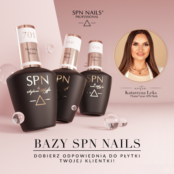 SPN Nails base coats - choose the right one for you client's nail plate! 
