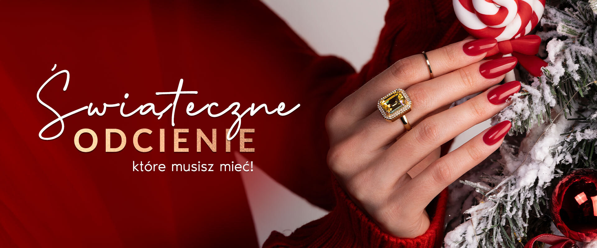 Świąteczne odcienie, które musisz mieć! Top kolory lakierów hybrydowych, które muszą znaleźć się w każdym salonie!